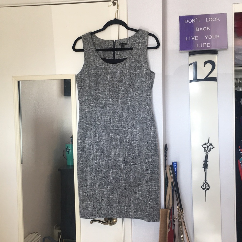 Grey suit dress